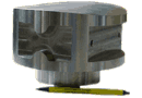 Radius'd top 17-4 stainless steel part