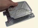 Two part fixture tray